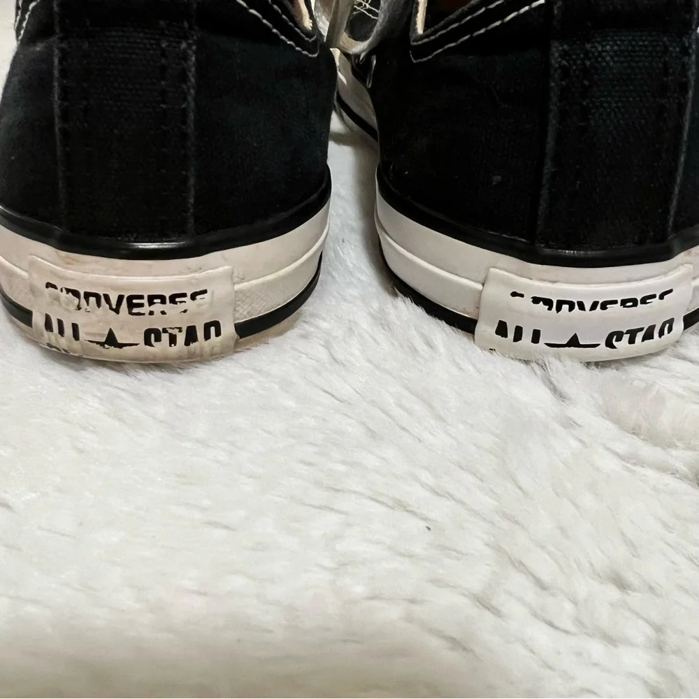 CONVERSE Black Low Top 3 Canvas Classic Laces